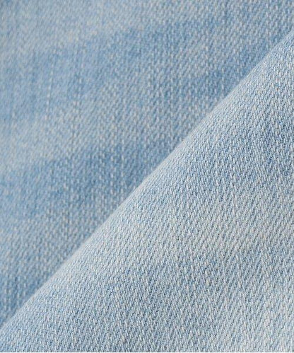 蕾絲拼接牛仔喇叭褲【韓國時尚】