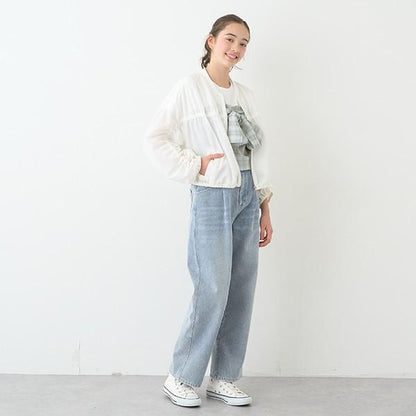 【Nico☆Petit刊載】附愛心腰帶水洗牛仔褲