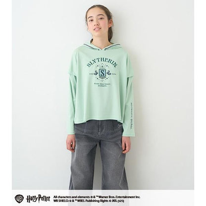 【Nico☆Petit刊載】附愛心腰帶水洗牛仔褲