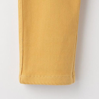 工程車輛圖案長款直筒褲