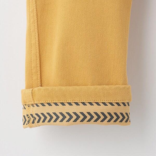 工程車輛圖案長款直筒褲