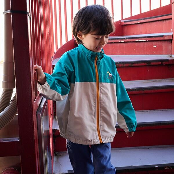 工程車輛圖案長款直筒褲