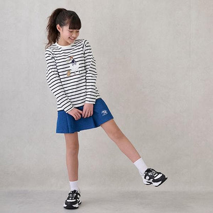 花卉刺繡裙褲（青少年款）