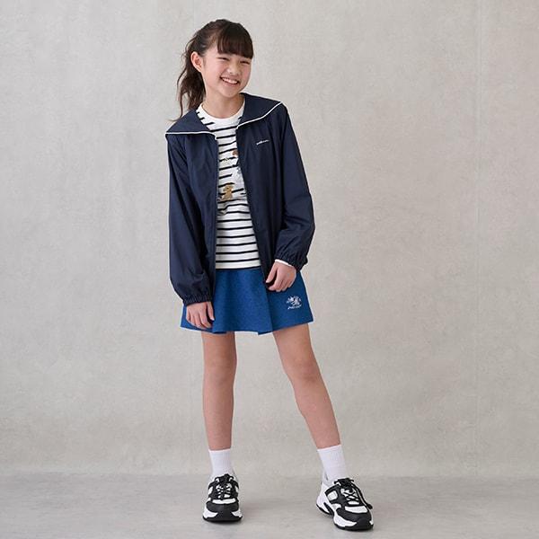 花卉刺繡裙褲（青少年款）