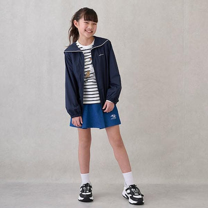 花卉刺繡裙褲（青少年款）