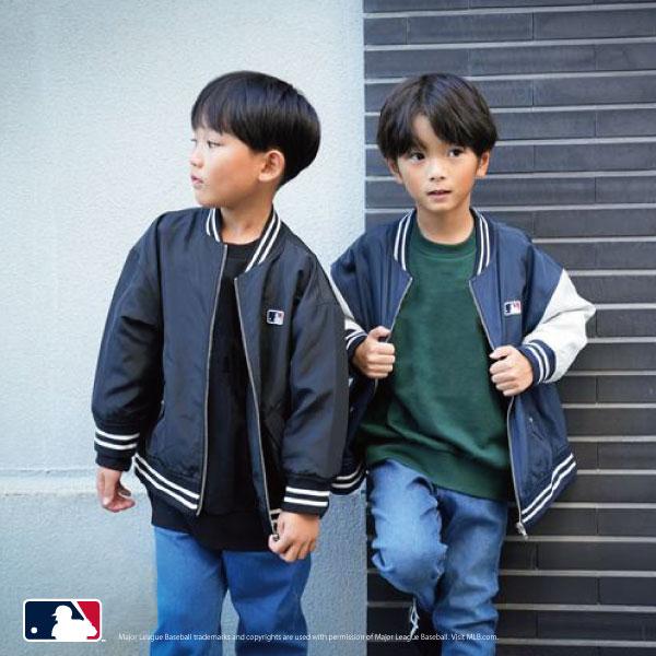 【MLB】徽章印花夾克