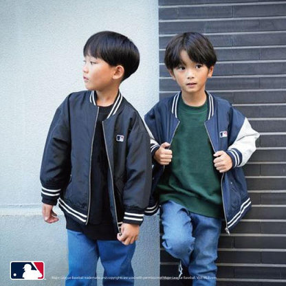 【MLB】徽章印花夾克