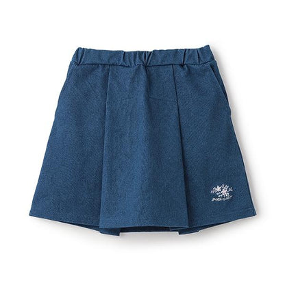 花卉刺繡裙褲（青少年款）