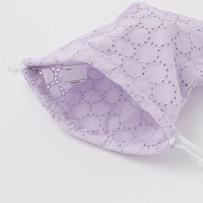 簡約圖案束口袋2件裝