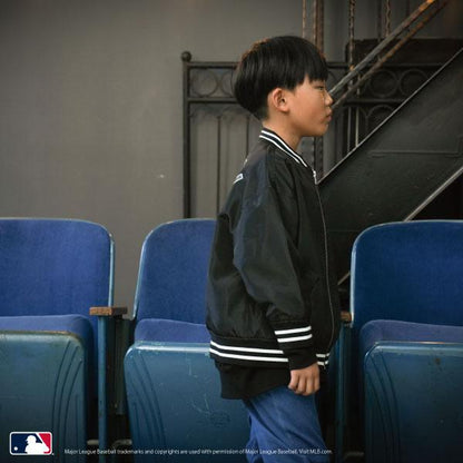 【MLB】徽章印花夾克
