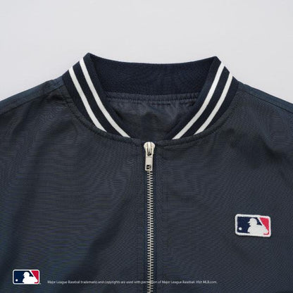 【MLB】徽章印花夾克
