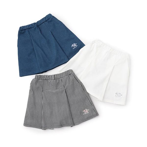 花卉刺繡裙褲（青少年款）