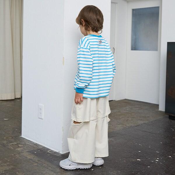 【可調節褲長2way】彈力休閒褲