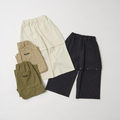 【可調節褲長2way】彈力休閒褲