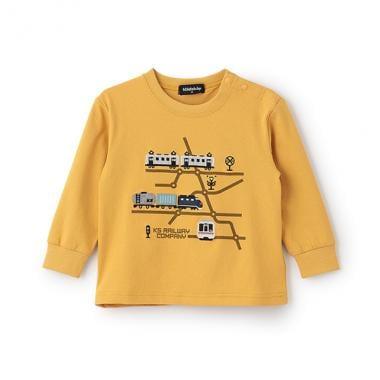 電車線路圖長袖T恤