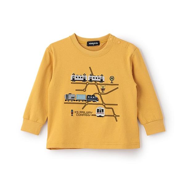 電車線路圖長袖T恤