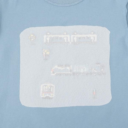 電車線路圖長袖T恤