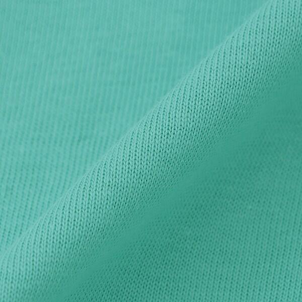 【防汙加工】天竺拼色條紋羅紋T恤