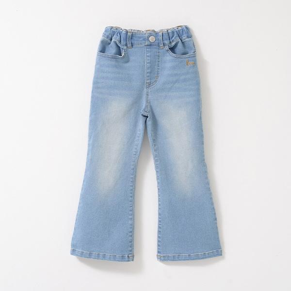 【修身版型】高彈力喇叭牛仔褲