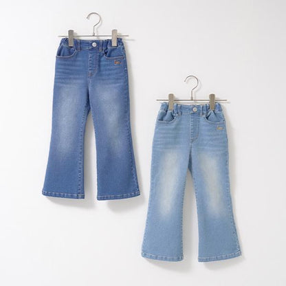 【修身版型】高彈力喇叭牛仔褲