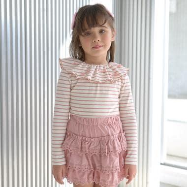 【前後皆可穿】帶領長袖T恤