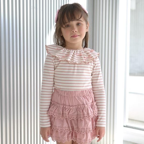 【前後皆可穿】帶領長袖T恤