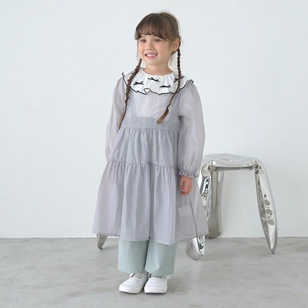 【前後皆可穿】帶領長袖T恤