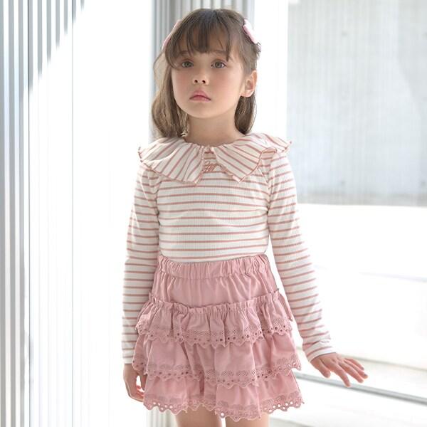 【前後皆可穿】帶領長袖T恤