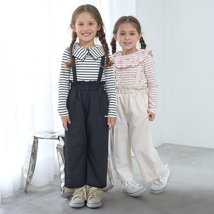 【前後皆可穿】帶領長袖T恤