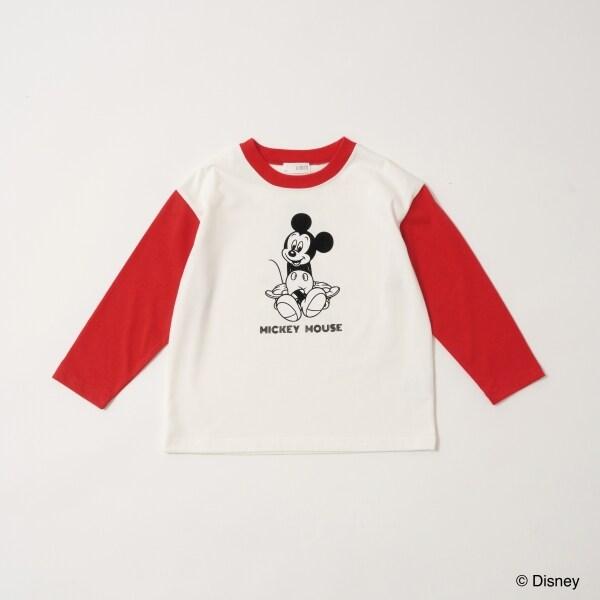 【《迪士尼》】【カイテキ天竺】米老鼠/滑板T恤