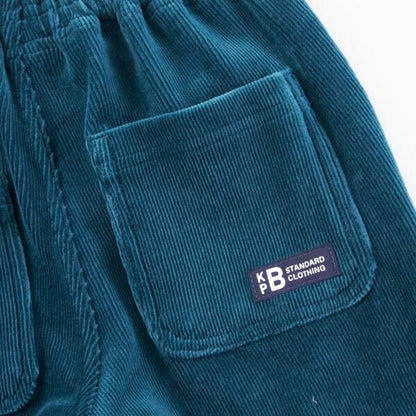 KPBOY針織燈芯絨長褲（80～130）