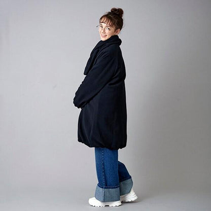 【AMI】卷邊寬鬆牛仔褲