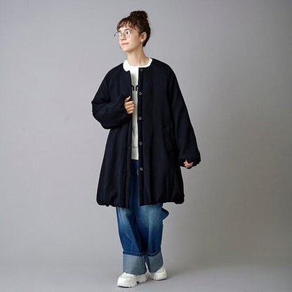 【AMI】卷邊寬鬆牛仔褲