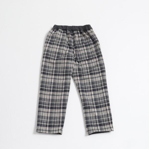 KPBOY可雙面穿內襯格紋長褲（90～140）