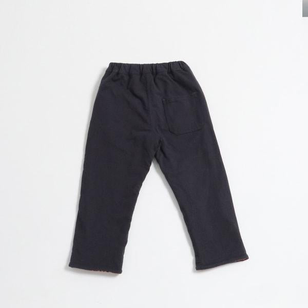 KPBOY可雙面穿內襯格紋長褲（90～140）