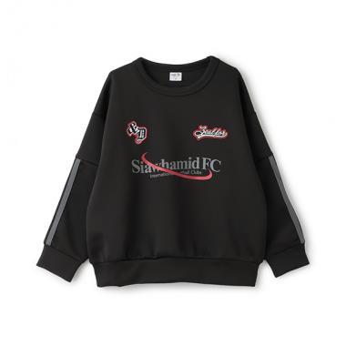 【可成套搭配】拼接袖條紋衛衣