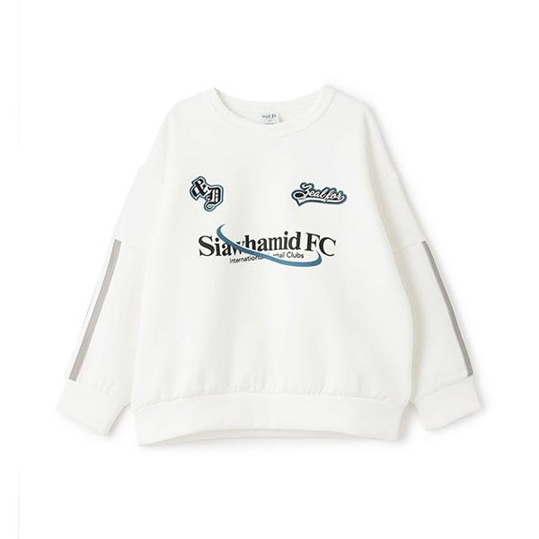 【可成套搭配】拼接袖條紋衛衣