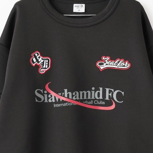 【可成套搭配】拼接袖條紋衛衣