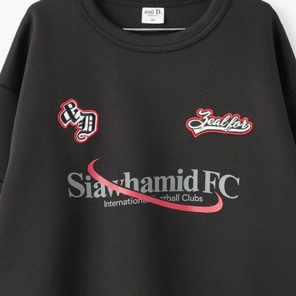 【可成套搭配】拼接袖條紋衛衣