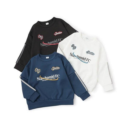 【可成套搭配】拼接袖條紋衛衣