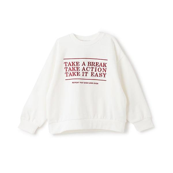 【爸爸同款】兒童寬鬆字母衛衣