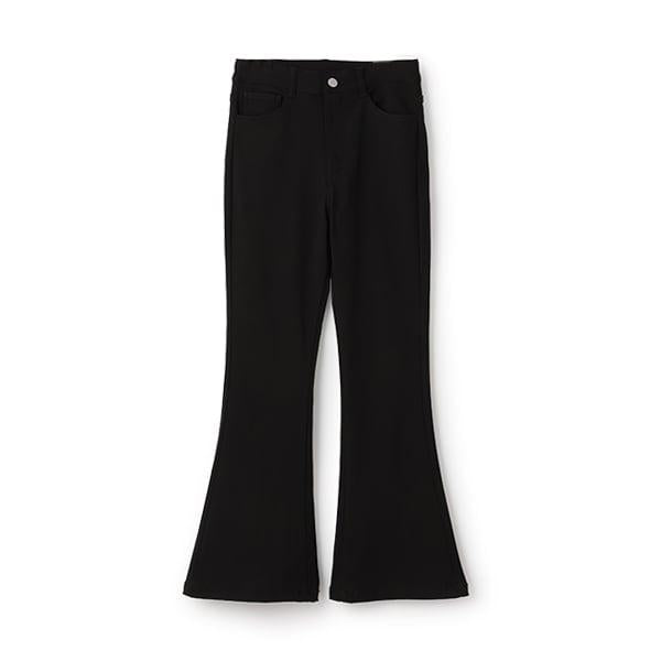 【基礎款】牛仔斜紋喇叭褲