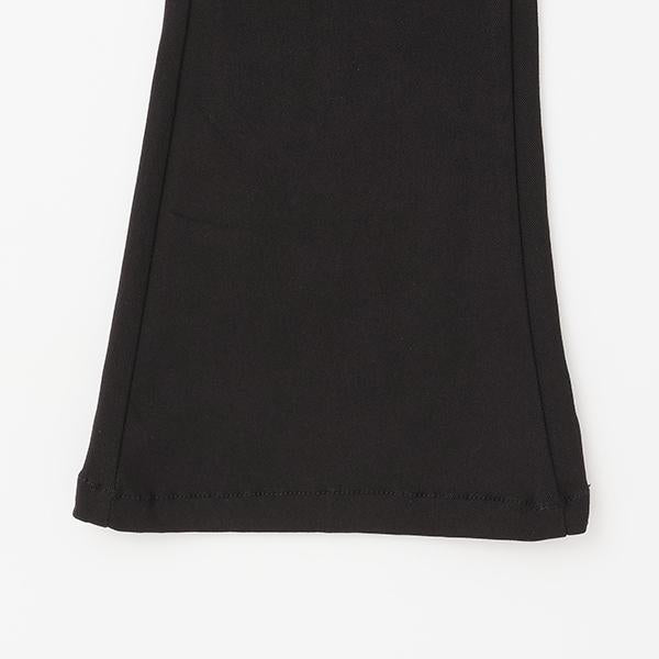 【基礎款】牛仔斜紋喇叭褲