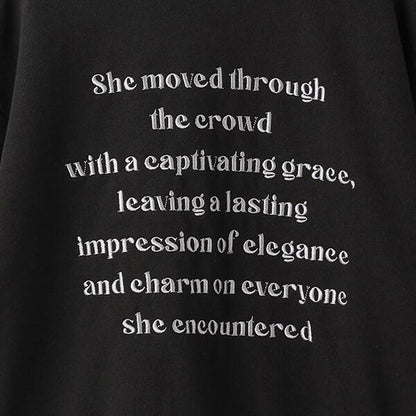 【爸爸同款】兒童寬鬆字母衛衣