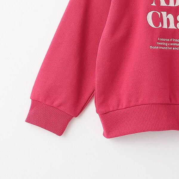 【爸爸同款】兒童寬鬆字母衛衣