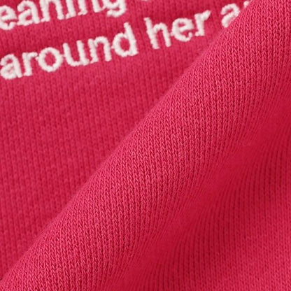 【爸爸同款】兒童寬鬆字母衛衣