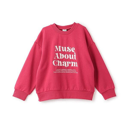 【爸爸同款】兒童寬鬆字母衛衣