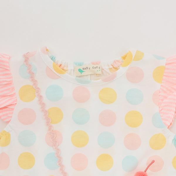 冰淇淋圖案斜挎包T恤