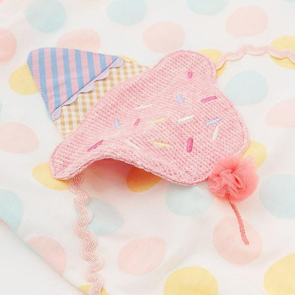 冰淇淋圖案斜挎包T恤