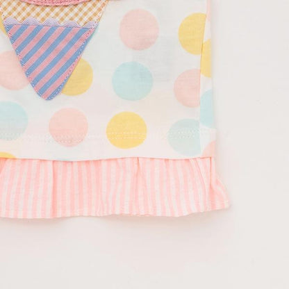 冰淇淋圖案斜挎包T恤